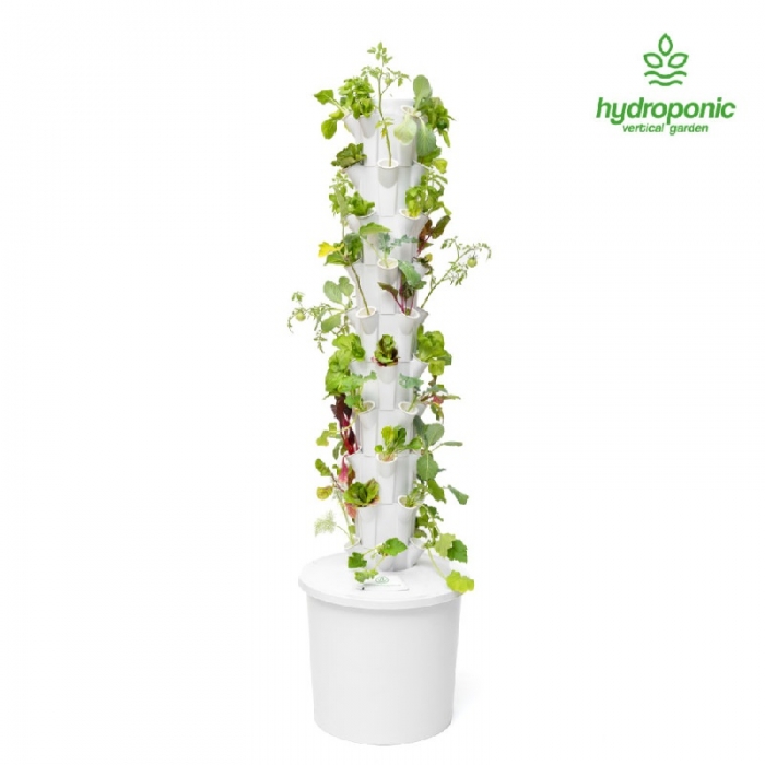 AEROPONICS TOWER FOR VERTICAL FARMING OF 50 PLANTS