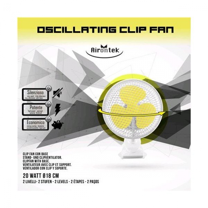 Airontek Clip Fan Movement