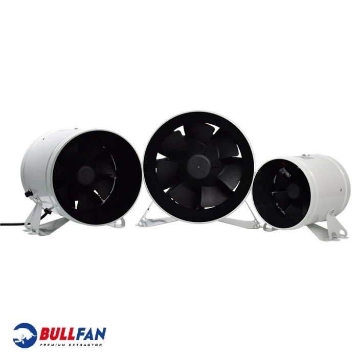 BullFan Inline EC Fan 200mm 1205m³/h