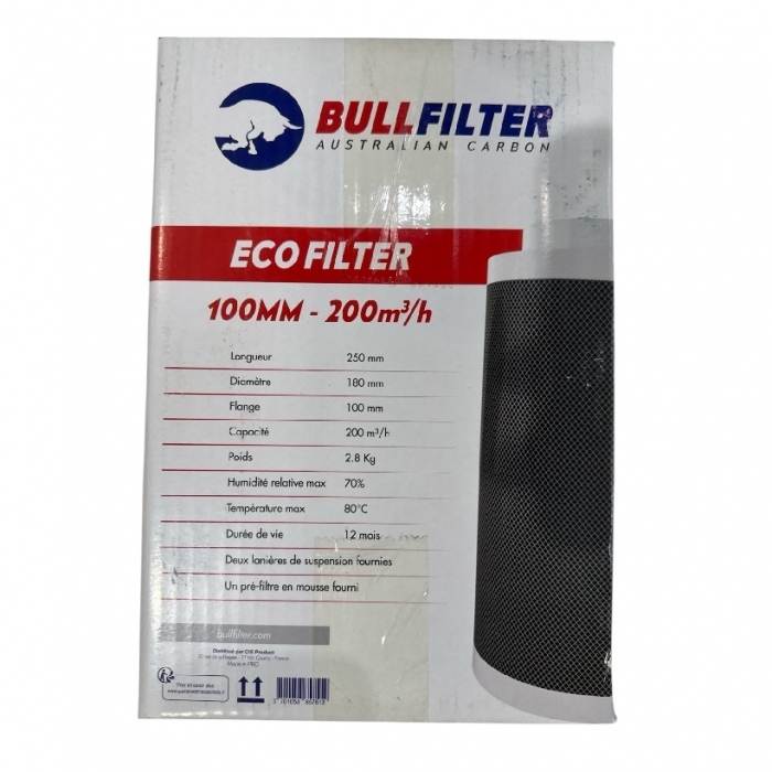 Bullfilter - Eco Filter -100mm 200m³/h