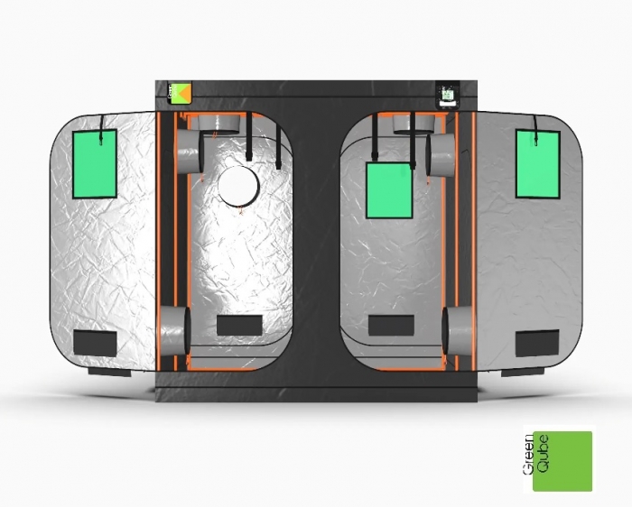 Green-Qube V: GQ200L - 2m x 2m x 2.2m
