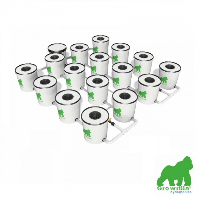 Growrilla 2.0 RDWC - 16 Pots