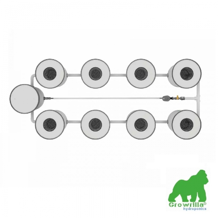 Growrilla 2.0 RDWC - 8 Pots