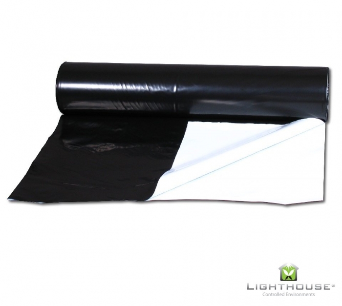 LIGHTHOUSE ULTRALUX FLAT BLACK WHITE 125μm - 10M ROLL