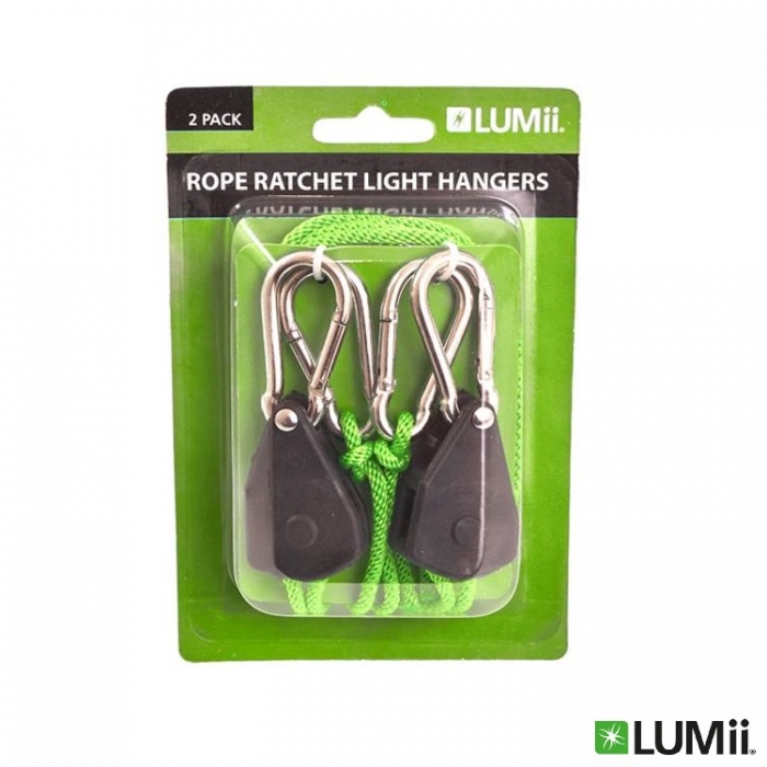 Lumii Rope Ratchet Light Hangers - Pack Of 2
