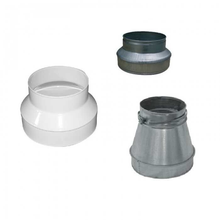 Μεταλλικός Μειωτήρας 250/125mm