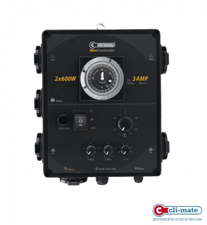 Mini Controller Humi 2x600W 3Amp