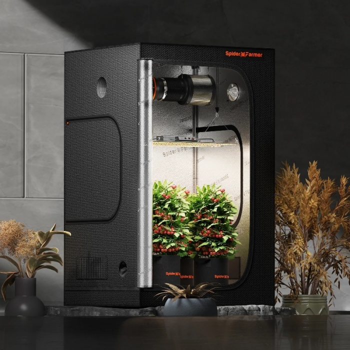 Spider Farmer 120x120x200cm Indoor Grow Tent 1680D