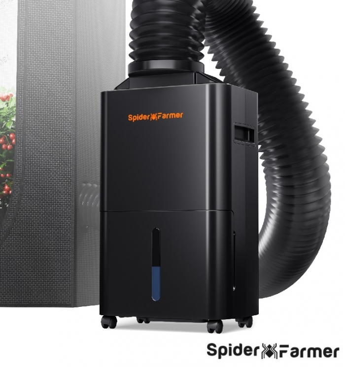 Spider Farmer 32 Pint Dehumidifier with Drain Hose for Grow Tent and Grow Room