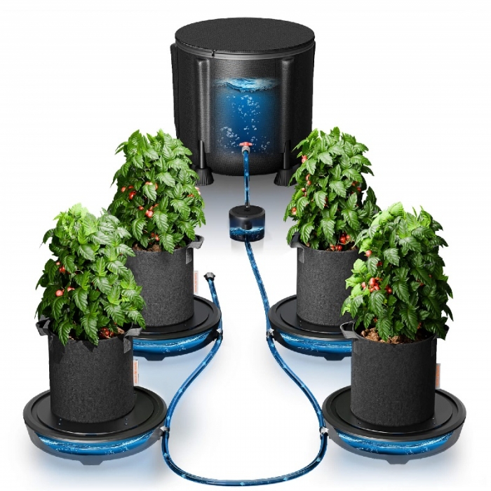 Spider Farmer 4 Pcs Self-watering System Kits For Indoor Grow Tents