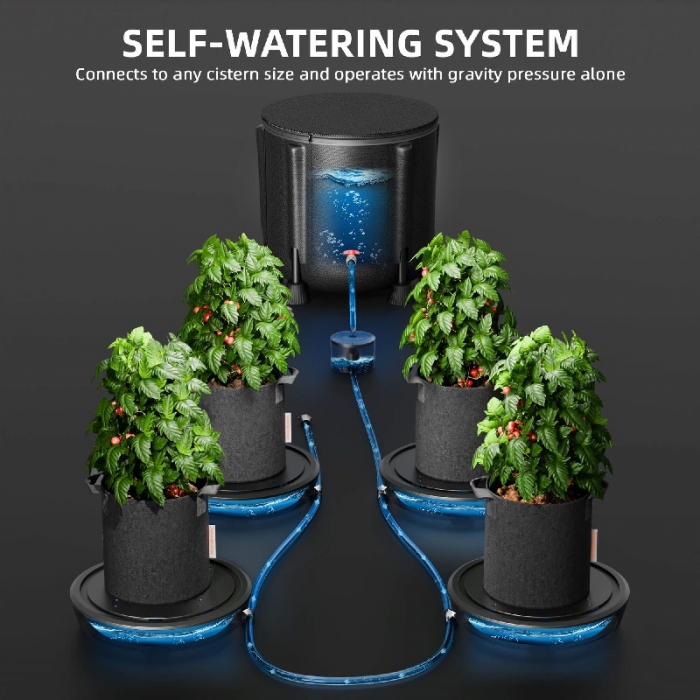 Spider Farmer 4 Pcs Self-watering System Kits For Indoor Grow Tents