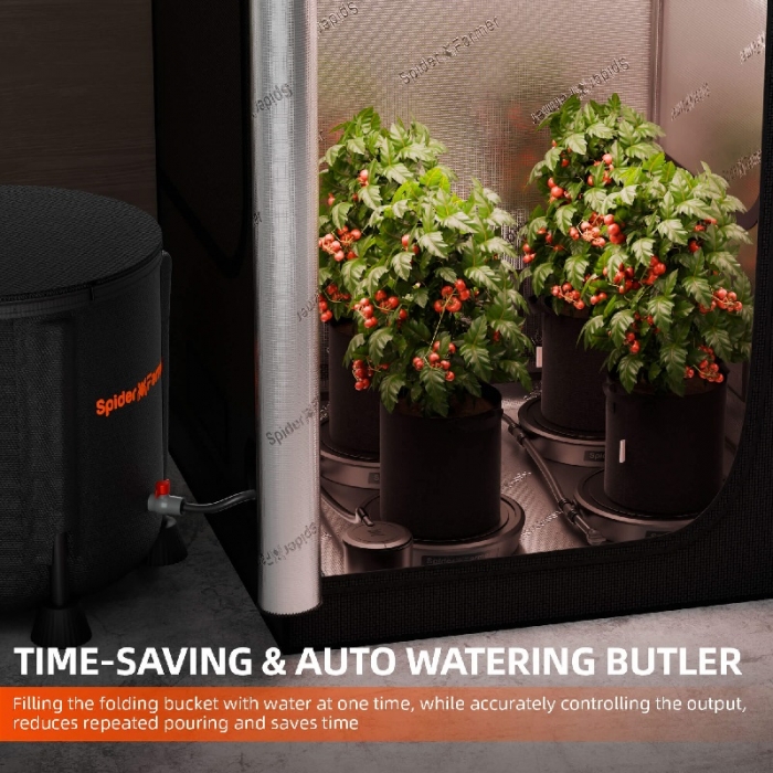 Spider Farmer 4 Pcs Self-watering System Kits For Indoor Grow Tents