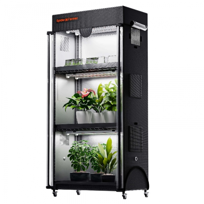 Spider Farmer Plant Stand 110 with Grow Lights 108w