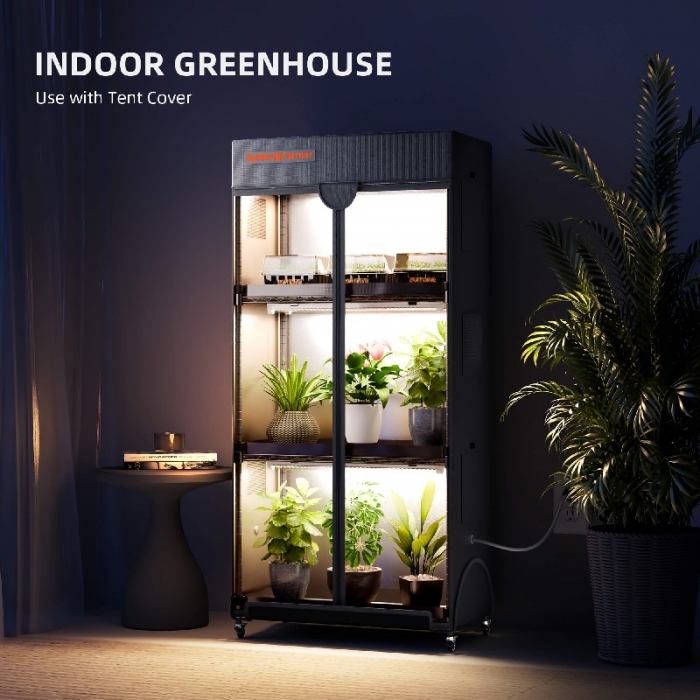 Spider Farmer Plant Stand 110 with Grow Lights 108w