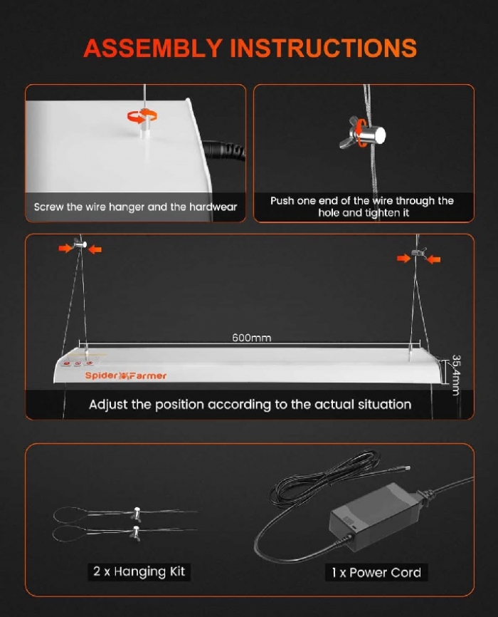Spider Farmer SF300 33W LED Grow Light