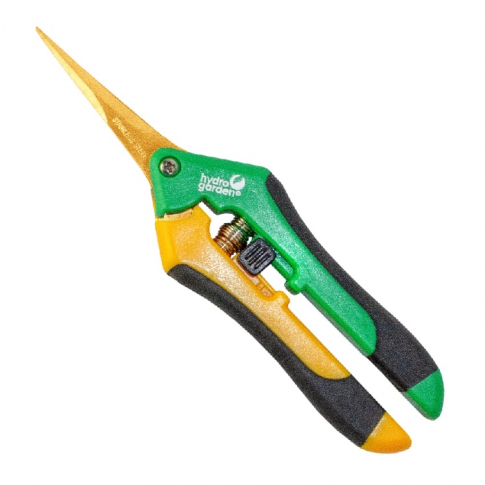 Titanium Coated Curved Blade Precision Pruners
