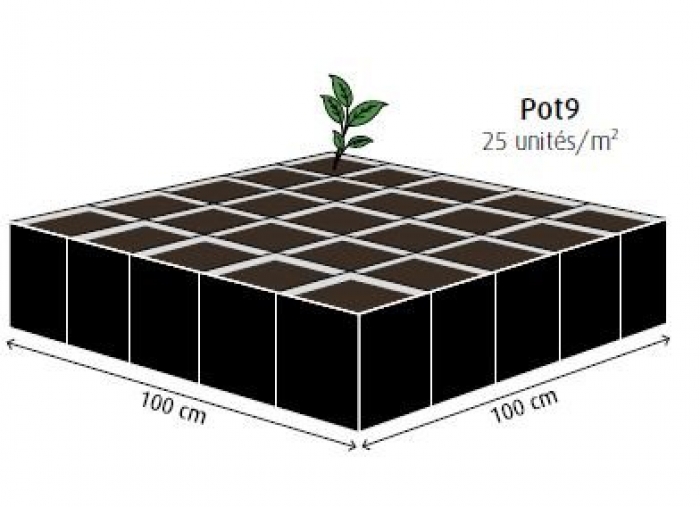 UGRO Pot9 Rhiza