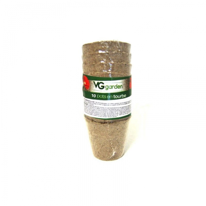 Βιοδιασπώμενες Γλάστρες VG Garden Ø 12.6cm (10τμχ)