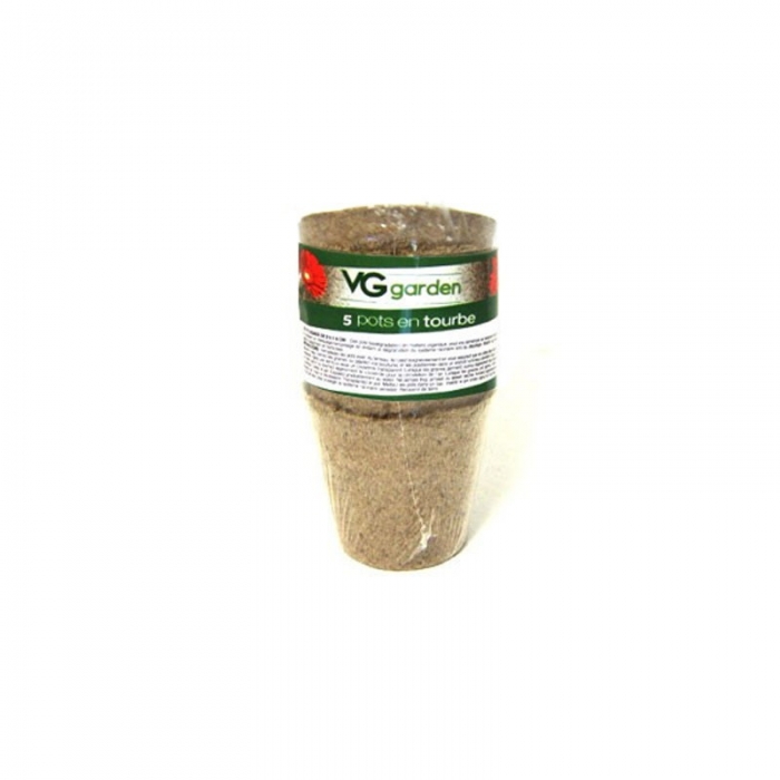Βιοδιασπώμενες Γλάστρες VG Garden Ø 17cm (5τμχ)