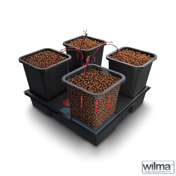 Wilma Small 4 Pot (11L) Complete