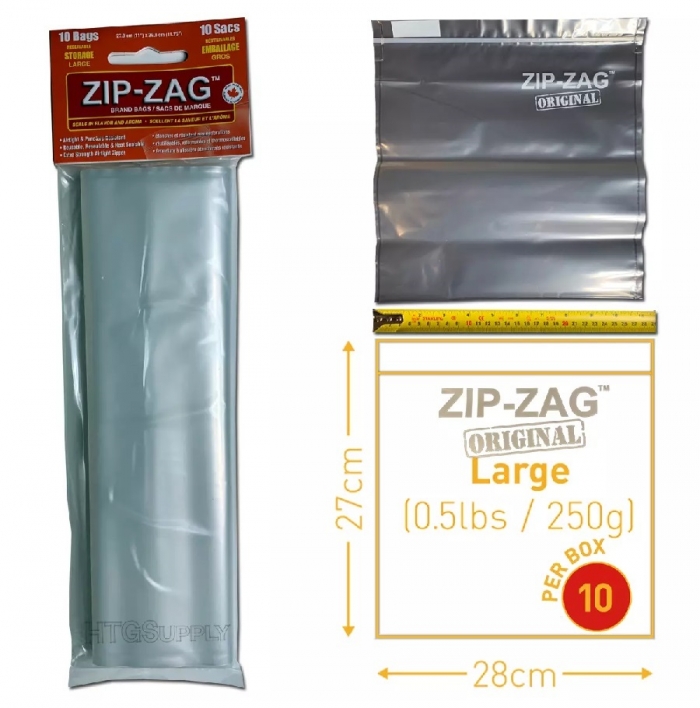Zip-Zag Large 10 pack