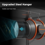 2025 New Spider Farmer 150mm Inline Fan Kits 680mᶟh with Speed Controller