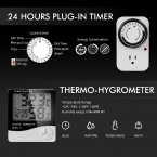 2025 New Spider Farmer 150mm Inline Fan Kits 680mᶟh with Speed Controller