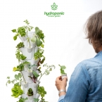 AEROPONICS TOWER FOR VERTICAL FARMING OF 50 PLANTS