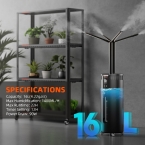 Spider Farmer 16L Cool Mist Humidifier for Plants