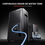 Spider Farmer 32 Pint Dehumidifier with Drain Hose for Grow Tent and Grow Room