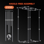 Spider Farmer 70x140x200cm Indoor Grow Tent 1680D