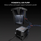 Spider Farmer DWC Hydroponics Grow System with Top Drip Kit - 4 Pots