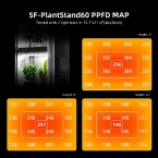 Spider Farmer Plant Stand 60 with Grow Lights 54w