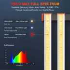 Spider Farmer® SE1000W LED Grow Light Dimmable Full Spectrum