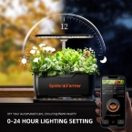 Spider Farmer SmartG12 Hydroponics Growing System Indoor Herb Garden With APP & Wifi Controlled