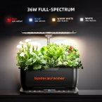 Spider Farmer SmartG12 Hydroponics Growing System Indoor Herb Garden With APP & Wifi Controlled
