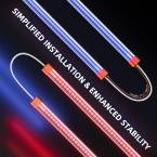 Spider Farmer UV60 & IR30 LED Grow Light Bars Set (90cm)