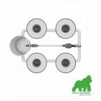 Σύστημα Υδροπονίας Growrilla RDWC PRO 4 POTS